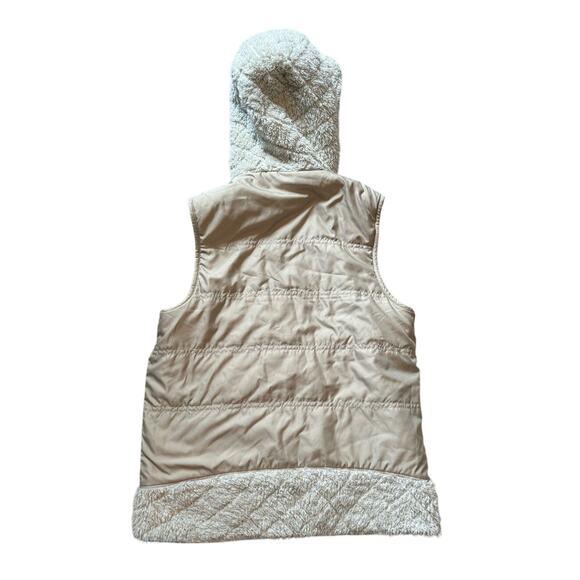 Patagonia Los Gatos reversable hooded vest, small, Sherpa fleece - Picture 2 of 15